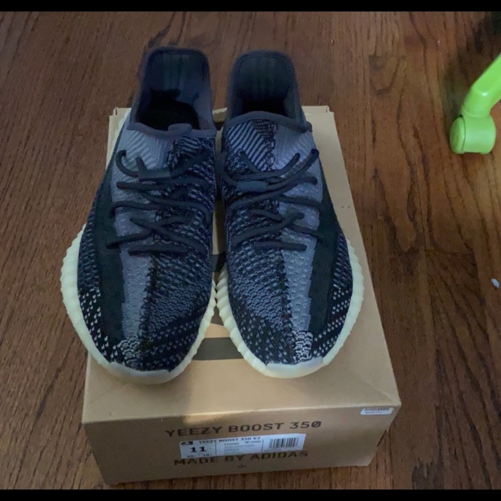 These shoes are In good condition black and gray